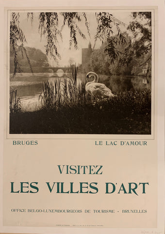 Link to  Visitez les Villes d'Art Poster ✓Belgium, c. 1935  Product