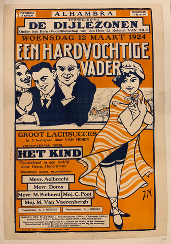 Link to  Een Hardvochtige Vader Poster ✓Belgium, 1924  Product