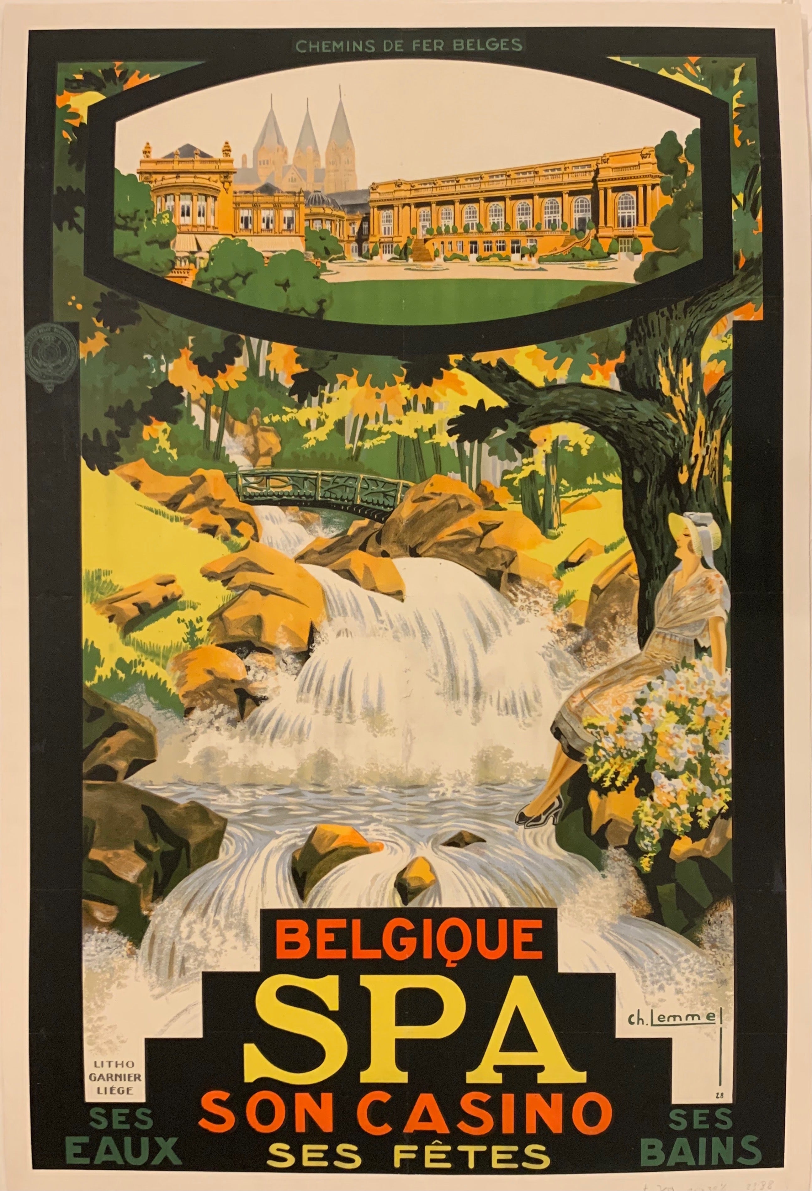 Belgique Spa Poster ✓