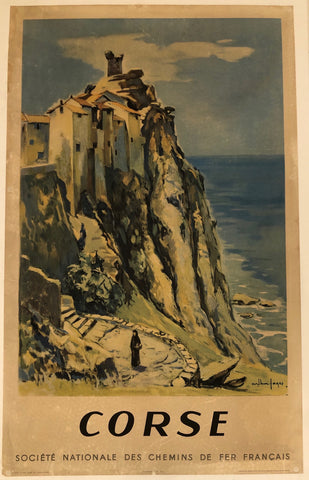 Link to  Corse PosterFrance, 1958  Product