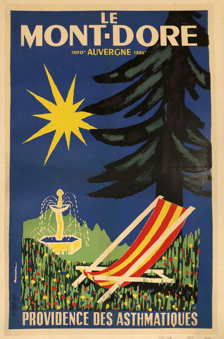 Link to  Le Mont-Dore Travel Poster ✓France, c. 1950  Product