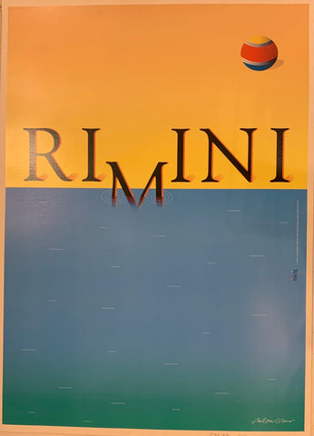 Link to  Rimini Travel Poster ✓Italy, 1995  Product