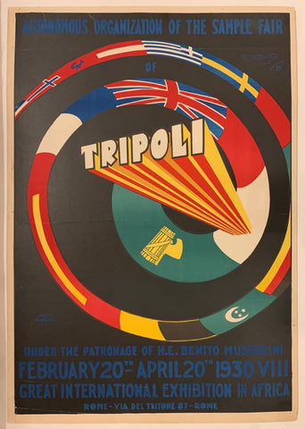 Link to  Tripoli Fair PosterItaly, 1930  Product