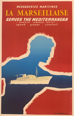 Link to  La Marseillaise Poster ✓France, 1956  Product