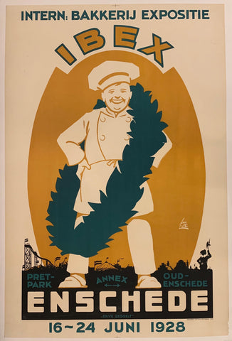 Link to  Ibex Enschede PosterThe Netherlands, 1928  Product