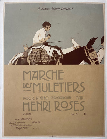 Link to  Marche des Muletiers PosterFrance  Product