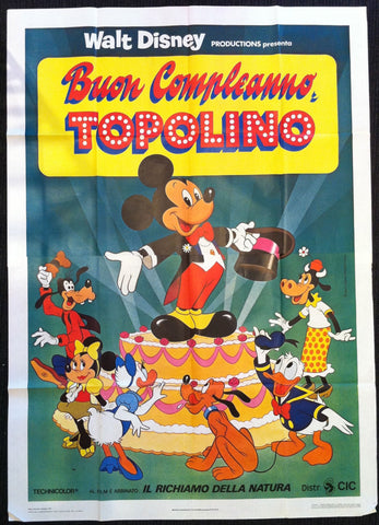 Link to  Buon Compleanno TopolinoItaly c. 1970  Product