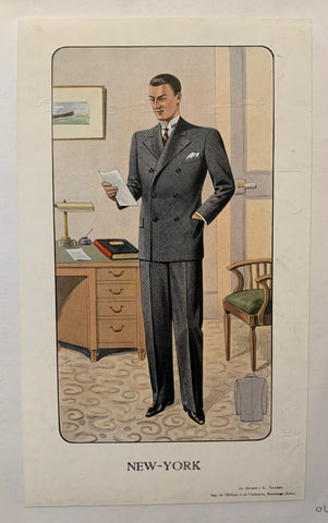 Link to  Bulletin Officiel de la Mode PosterFrance, 1930  Product