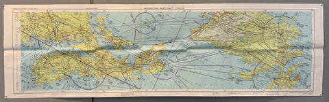 Link to  Aeronautical Route Chart, Yarmouth-Gander, Canada (Double-Sided)1963  Product