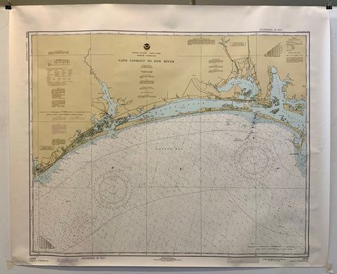 Link to  NOAA Cape Lookout to New River MapU.S.A., 1981  Product