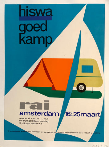 Link to  Hiswa Goed Kamp Poster ✓Netherlands, c. 1960  Product