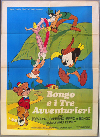 Link to  Bongo e i Tre AvventurieriItaly, 1947  Product
