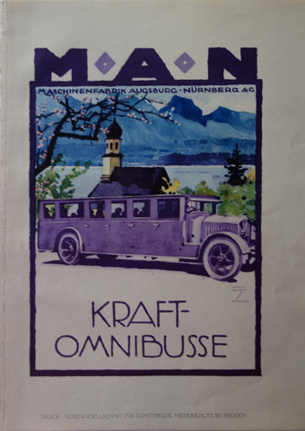 Link to  M.A.N Kraft-OmnibusseGermany c. 1926  Product
