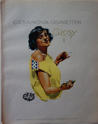 Link to  Casanova Cigaretten GipsyGermany c. 1926  Product
