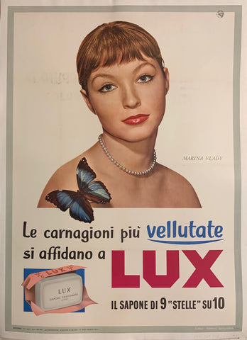 Link to  Lux Soap PosterItaly, 1955  Product