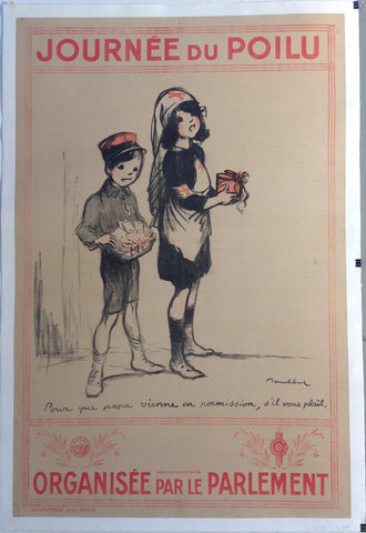 Link to  Journée du Poilu, Pour Que Papa Vienne en PermissionFrance, C. 1915  Product