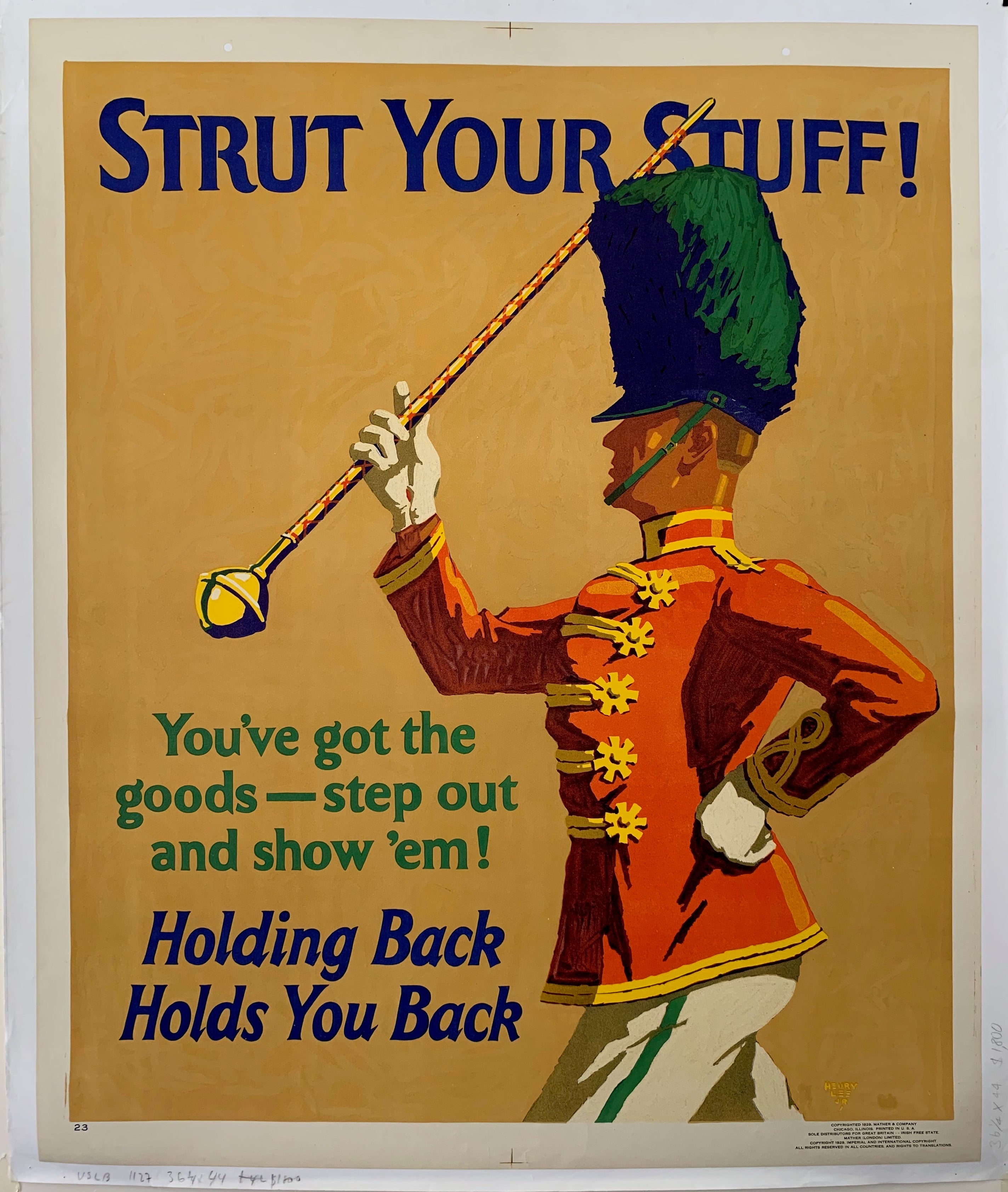 Strut Your Stuff Mather Poster ✓