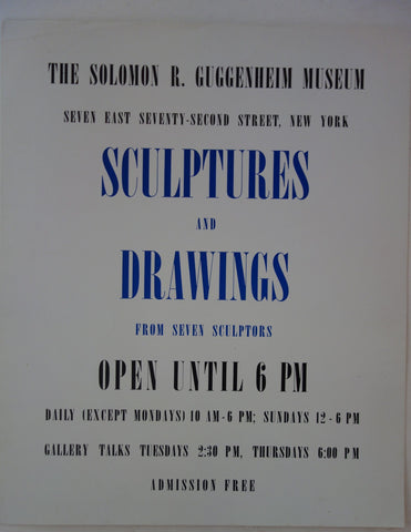 Link to  Sculptures and Drawings from Seven SculptorsNew York  Product