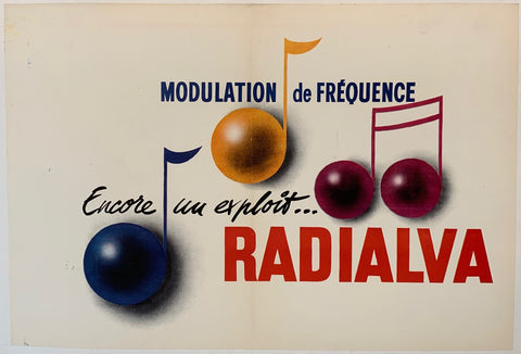 Link to  Modulation de Frequence Encore un exploit RadialvaFrance, C. 1960  Product