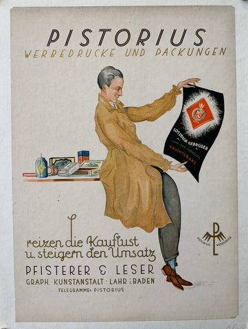 Link to  Pistorius PosterGermany, c. 1950s  Product