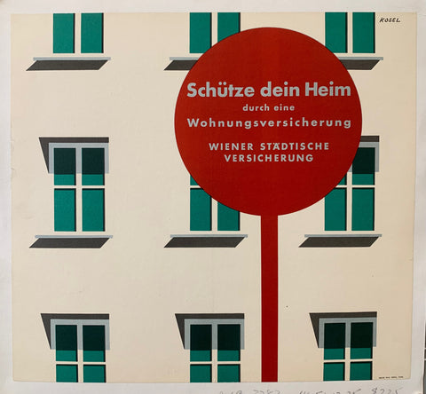 Link to  Wiener Städtische Poster ✓Germany, c. 1950s  Product