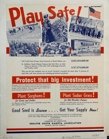 Link to  Play Safe! Protect that big investment!USA, C. 1942  Product