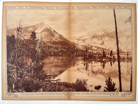 Link to  Pettit Lake RotogravureU.S.A., 1923  Product