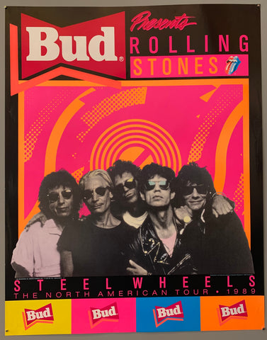 Link to  Budweiser Rolling Stones PosterU.S.A., 1989  Product
