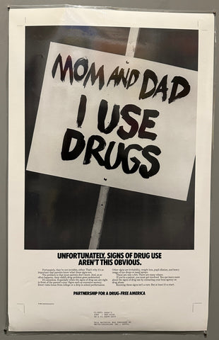 Link to  Mom and Dad I Use Drugs PosterUSA, 1987  Product