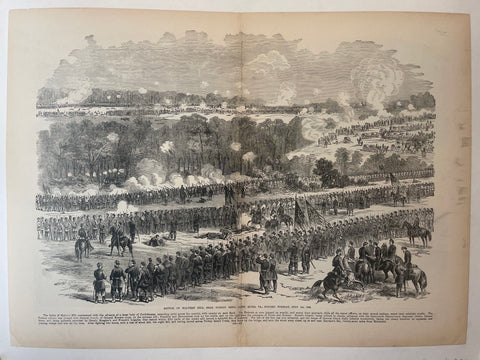 Link to  Frank Leslie 'Battle of Malvern Hill' IllustrationU.S.A., 1861  Product