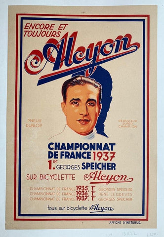Link to  Encore et Toujours Alcyon  -- Championnat De France 1937 -- Georges Speicherc.1937  Product