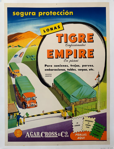 Link to  Tigre Empire PosterArgentina, c. 1950  Product