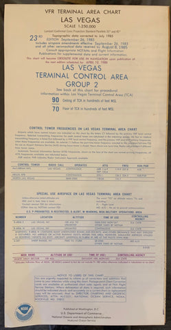 Link to  VFR TAC, Las Vegas, 23rd Edition (Double-Sided)1985  Product