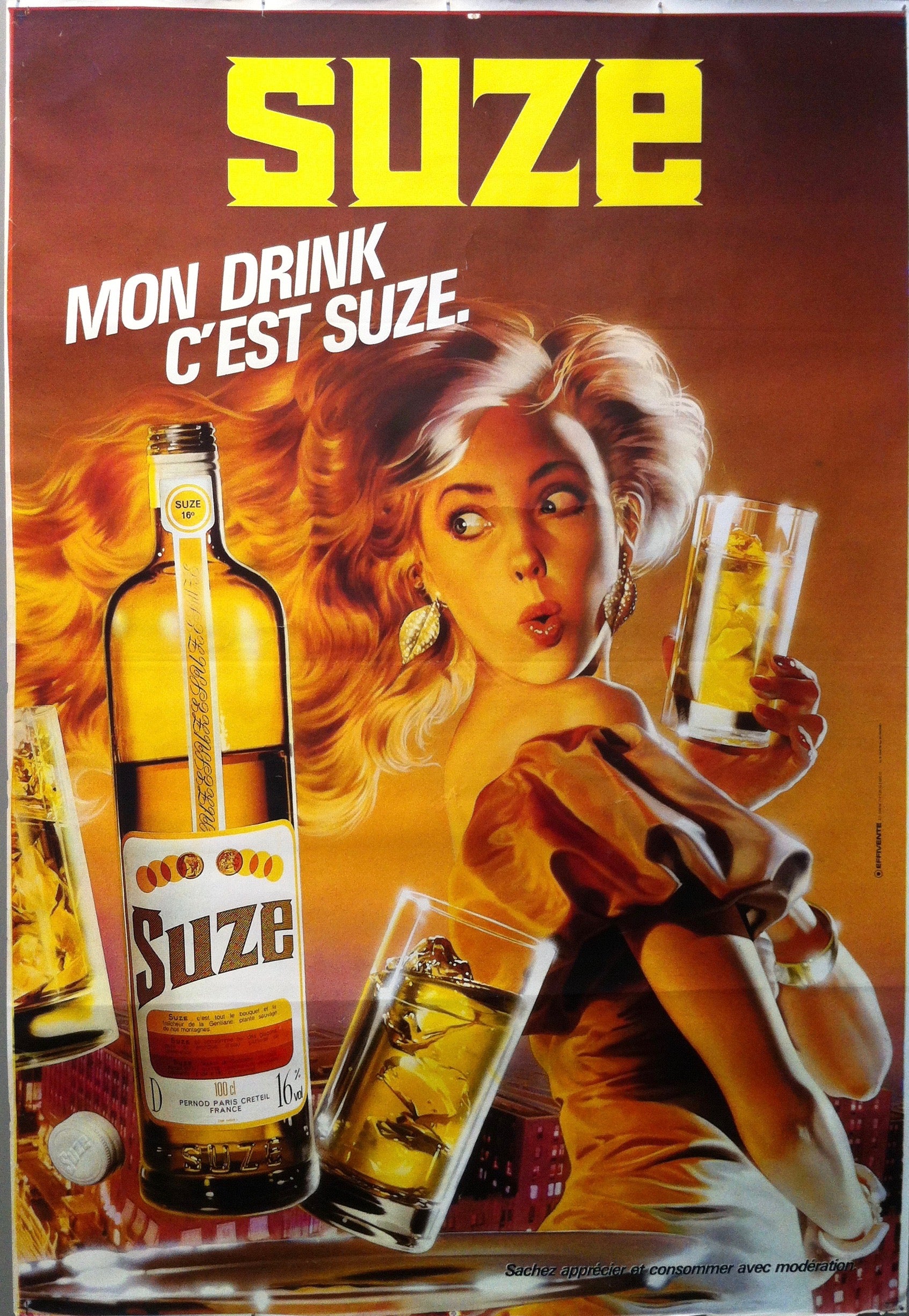 Suze "Mon Drink C'est Suize" (Lady)