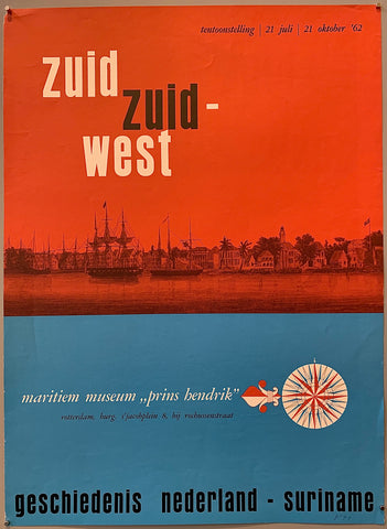 Link to  Zuid Zuid-West PosterThe Netherlands, 1962  Product