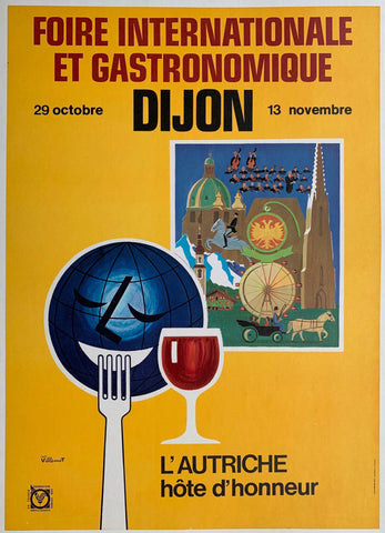 Link to  Foire Internationale Et Gastronomique Dijon ✓France,  C. 1960  Product