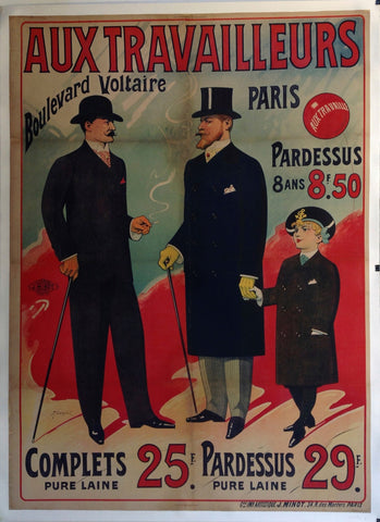 Link to  Aux Travailleurs Boulevard Voltaire ParisC. 1880  Product