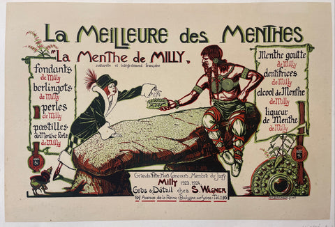 Link to  La Meilleure des Menthes PosterFrance, 1924  Product