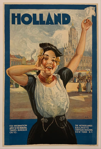 Link to  Holland PosterThe Netherlands, c. 1925  Product