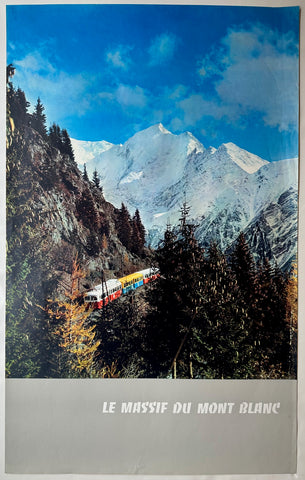 Link to  Le Massif du Mont Blanc PosterFrance, c. 1960  Product