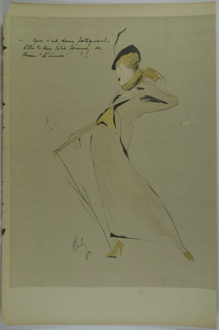 Link to  Lady in trench coat Lithographc. 1914  Product