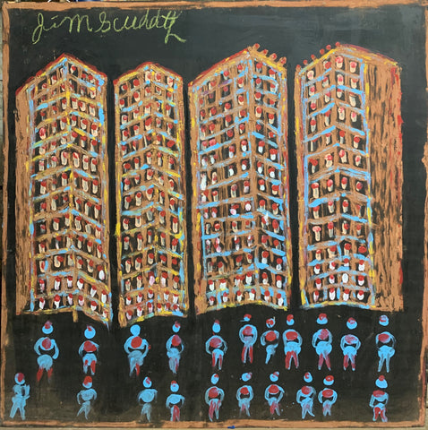 Link to  Colorful Apartments #11, Jimmie Lee Sudduth PaintingU.S.A, c. 1995  Product