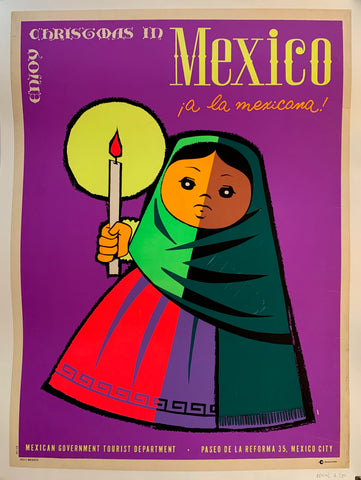 Link to  Christmas in Mexico Poster ✓Mexico, c. 1950  Product