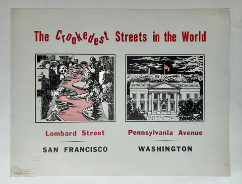Link to  The Crookedest Streets in the World PosterUSA, 1973  Product