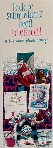 Link to  Lederen Schouwburg Heeft Telefoon!Netherlands, C. 1975  Product