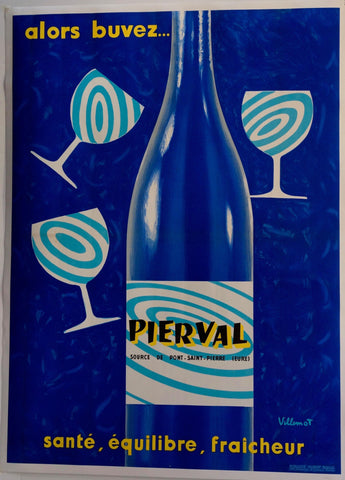 Link to  Pierval: "Alors Buvez... Sante, Equilibre, Fraicheur"France, C. 1960  Product