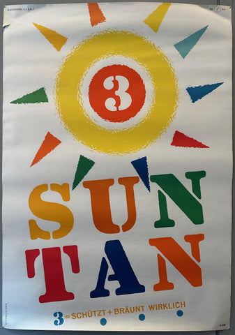Sun Tan Poster