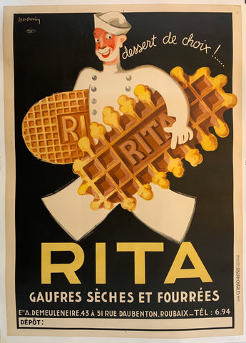 Link to  Rita Gaufres PosterFrance, 1933  Product