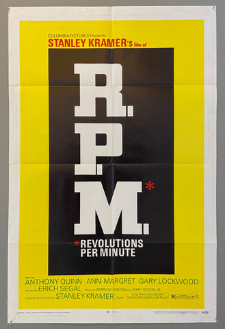 Link to  R.P.M. *Revolutions Per MinuteU.S.A Film, 1970  Product