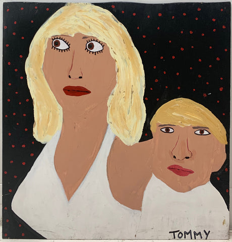 Link to  Courtney Love and Frances Bean Cobain #49 Tommy Cheng PaintingU.S.A, c. 1994  Product